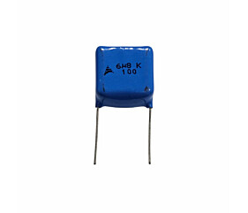 Capacitor Poliéster 6M8 x 100V 10% Siemens = 6U8 K 100 1