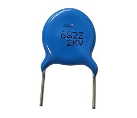 Capacitor Cerâmico 6K8 X 2KV = 682Z 2KV