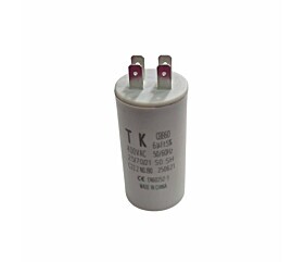 Capacitor de Partida 6uF x 400V 50/60Hz Plástico Faston CBB60 TK