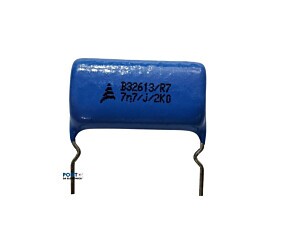 Capacitor Poliéster 7K7 X 2KV Epcos B32613 = 7N7/J/2K0