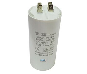 Capacitor Polipropileno 80uF x 400V