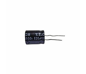 Capacitor Eletrolítico 820uF x 50V RD 105º T.I.CII 1