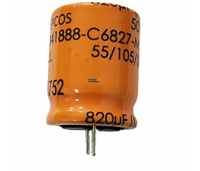 Capacitor Eletrolítico 820uF x 50V RD 105º Epcos 