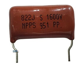 Capacitor Poliester 8K2 X 1K6