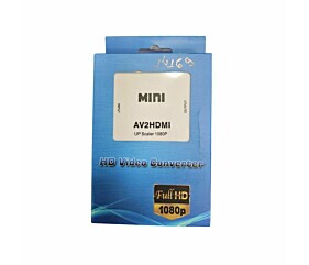 Conversor Áudio e Vídeo AV Para Hdmi AV2HDMI 1080P 1