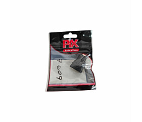 Adaptador Micro HDMI Plástico Macho x Para Hdmi Fêmea Pix 1