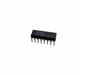 Circuito Integrado BA1330 original decoder FM estéreo PLL em encapsulamento DIP-16 utilizado em rádios FM, receivers, aparelhos de som e manutenção eletrônica.