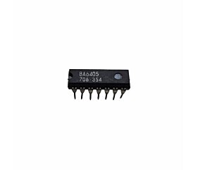 Circuito Integrado BA6405 original utilizado na manutenção e reposição de placas e equipamentos eletrônicos, componente de alta confiabilidade para aplicações profissionais.