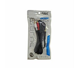 Cabo P2 Para 2Rca LE-1008 3M It-Blue 1