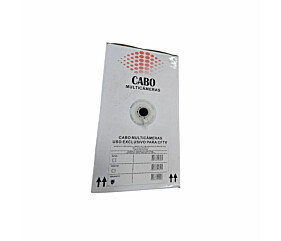 Cabo Multicâmeras CCA 24AWG 1M Branco 1