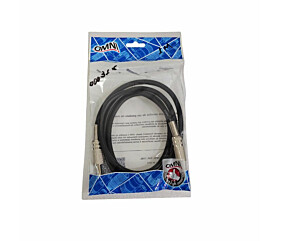 Cabo P10 Mono Para Instrumento Musical Preto Omni 1