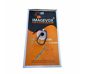 Cabo de Alarme 4 Pares 0,5Mm 1M Preto Imagevox 1