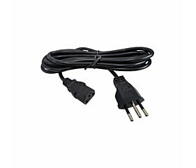 Cabo de Força Tripolar 3x0,75 3M Preto 1