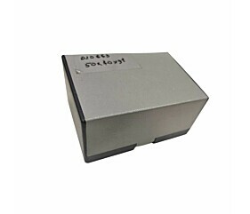 Caixa Patola Plástica 50x70x97Mm Preta/Cinza 1