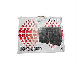 Caixas Acústicas Para Som Ambiente QS-303 1