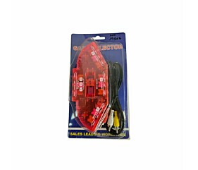 Chave Seletora Rca Áudio e Vídeo Com Cabo 3 Entradas 1 Saída 1