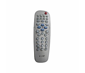 Controle Remoto Para Tv Philips 2.1.167 Cinza 1