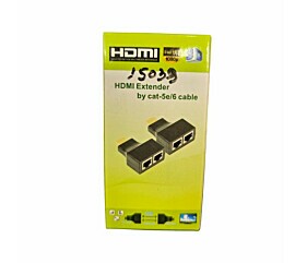 Extensor Hdmi Para Cabo Cat-5e/6 Full Hd 1080P 1
