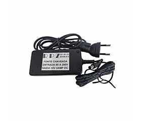 Fonte Chaveada Entrada 85 A 260V Saída 15V 2AMP Plug P4 Rpz 1