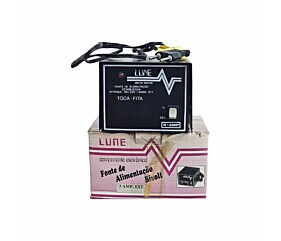 Fonte de Alimentação Estabilizada Para Toca Fitas 3A 12V 110/220 Lune 1