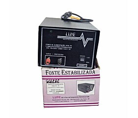 Fonte de Alimentação P/PX.PY e Amplificadores Estabilizada 15A 13,8V 110/220 Lune 1