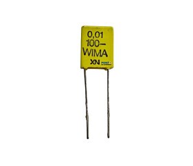 Capacitor Poliéster 10NF X 100V = 0,01 100- 5% Wima