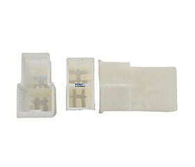 Conector 2 Vias Para Terminal Fêmea