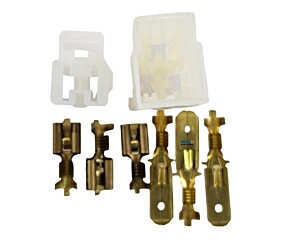 Conector 3 Vias Macho/Fêmea Com Terminal