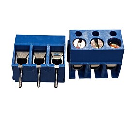 Borne Kre 3 Azul 180º Normal 16A 250V WJ300 Wanjie