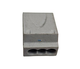 DG228-3.56-03P-11 Grampo de Fio 3 Vias Fêmea 3,56MM Cinza Degson