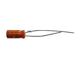 Capacitor Eletrolítico 15uF x 16V RD 85º 85555 Siemens