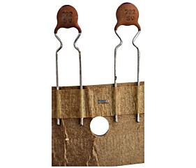 Capacitor Cerâmico 2K2 x 50V X5U = 222 Thonsom