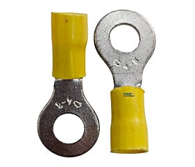 Terminal Olhal Médio 64 04-6 Amarelo