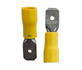 Terminal Fêmea Isolado Amarelo 5.5-250 12-10