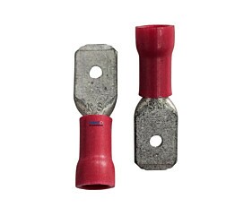 Terminal Fêmea Isolado 22-16 Vermelho Ks