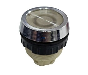 Botão de Comando Redondo Transparente