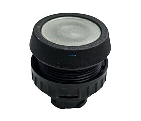 Botão Sinaleiro Redondo Transparente