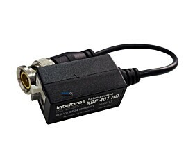 Cabo de Vídeo Conversor Balun Transceptor Passivo Hìbrido XBP401HD Intelbrás