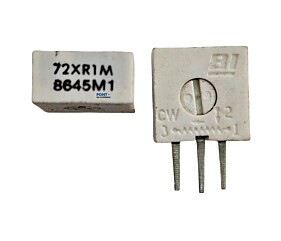 Trimpot 1M 3386F = 72XR10 8645M1