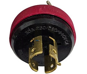 Plug Macho Com Trava 3 Pinos + Terra 30A 250/380/440Vca Pial