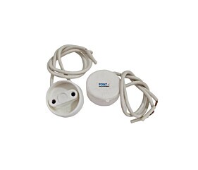 Soquete Com Rabicho Para Lâmpada Tubular 2A 75W 250W Branco