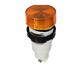 Sinaleiro Laranja Encorpado Com Soquete Sem Aro S304/14 Ace Schmersal