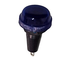 Sinaleiro Azul Redondo Saliente