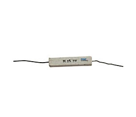 Resistor 1K 7W 5% Porcelana