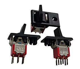 Chave Alavanca 2 Posições 3A 120Vca 1A 250Vca 6 Terminais C&K