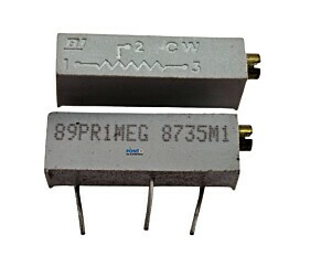 Trimpot 1M 89PR = 89PR1MEG 8735M1