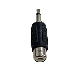 Conector Plug Rca P2 Mono Plástico 4Mm