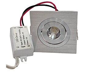 Spot Para Sanca de Gesso 85V-265Vac 50/60HZ 1W Branca