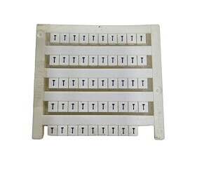 Identificador Dekafix5 Letra T Conexel Weidmuler