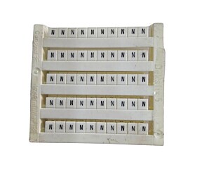 Identificador Dekafix5 Letra N Conexel Weidmuler